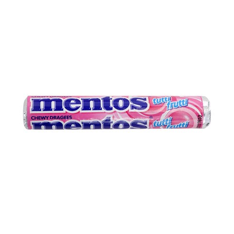 Mentos Chewy Dragees With Tutti Frutti 29g