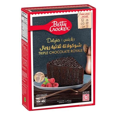 Betty Crocker Triple Chocolate Royale Cake 610g