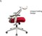 KIKO Chair, Ergonomic Folding Design, Premium Office &amp; Computer Chair by Navodesk (RED)