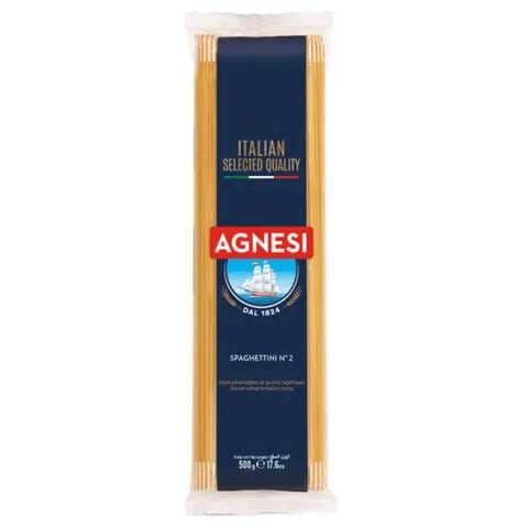 Agnesi Pasta Spaghettini No.2&nbsp;500 Gram