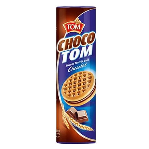 Tom Biscuit Chocolate Cream 190 Gram