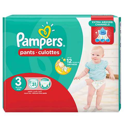 Pampers pants hot sale online