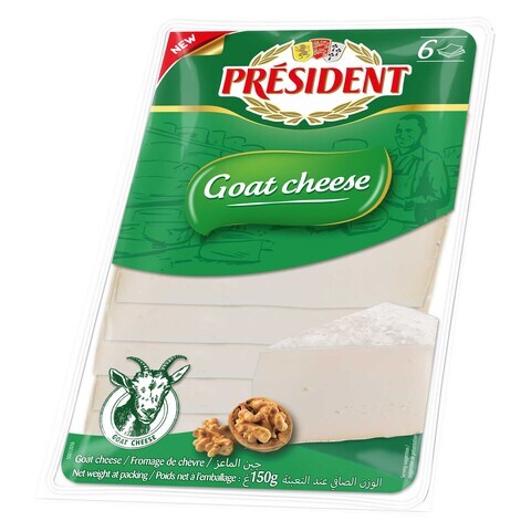 President Goat Cheese Slices 150g