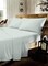 Light blue king size fitted sheet