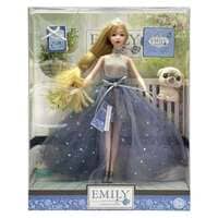 Hk Emily Fashion Doll Rolisha With Accessories Blue 11.5inch