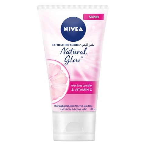 NIVEA Face Scrub Exfoliating Natural Glow Carnitin &amp; Vitamin C 100ml