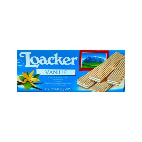 Loacker Vanilla Wafer - 175 Gram