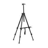 Generic-Artists Easel Stand Metal Foldable Tripod Adjustable Height 20 Inches to 61 Inches with Portable Bag Art Supplies for Floor/Table-Top Drawing Painting Sketching Display
