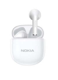 NOKIA E3110 True Wireless BT Headphone Semi-in-ear Sport Music Earbuds BT5.1 Chip Smart Touch Control Long Endurance Time (White)