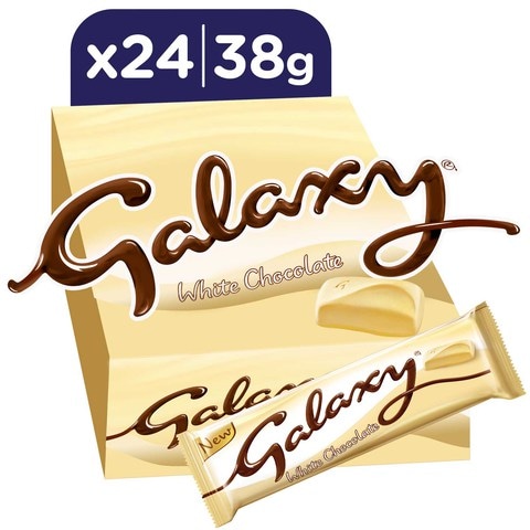 Galaxy White Chocolate 38g &times;24