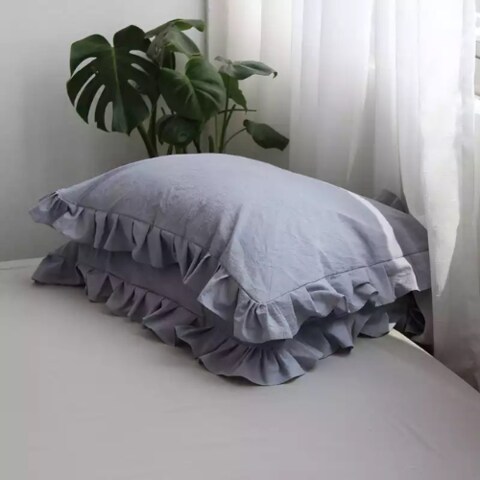 Pillow best sale covers grey