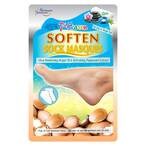 Buy Montagne Jeunesse 7th Heaven Soften Sock Masques White 2 count in UAE