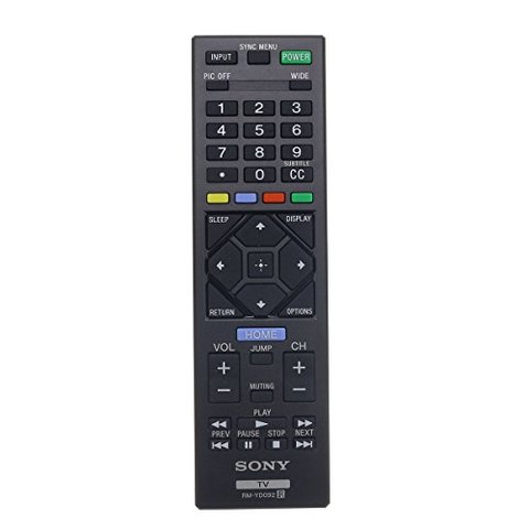 Sony RM-YD092 (1-492-065-11) Factory Original Replacement Smart TV Remote Control for All LCD LED Bravia TV