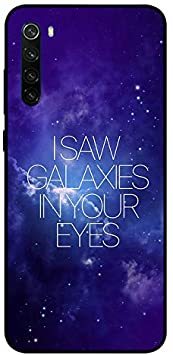 Theodor - Xiaomi Redmi Note 8 Case Cover I Saw Galaxies In Your Eyes Flexible Silicone Cover