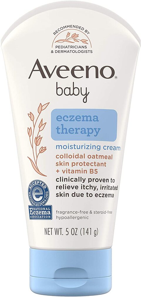 Aveeno Baby Eczema Therapy Moisturizing Cream, 5 Ounce