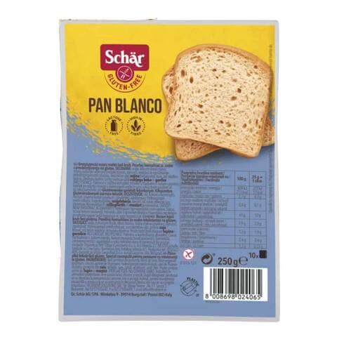 شار بان بلانكو خبز خالي من الغلوتين 250 غرام