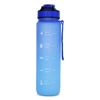 Anemoss Anchor Pattern Tritan Water Bottle 1000 ml / 33.8 oz