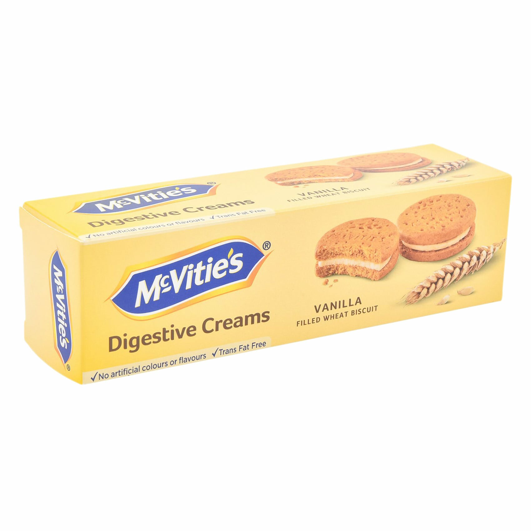 Buy McVities Digestive Vanilla Cream Biscuits 100g Online Shop Food Cupboard on Carrefour UAE