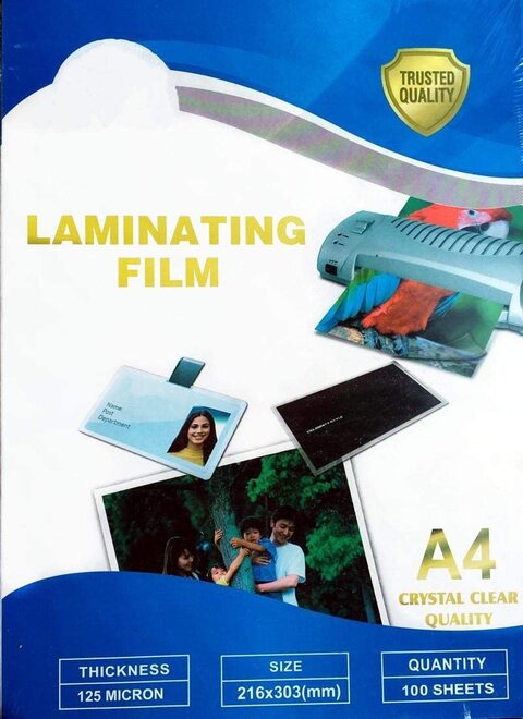 Shop Master A4 Laminating Film Pouches - 100 Pouches - 216 x 303mm