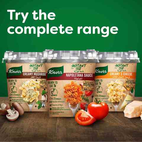 Knorr Mini Meals Pot Pasta Ready in 5 minutes Napoletana Made with Sustainably Sourced Herbs 67g