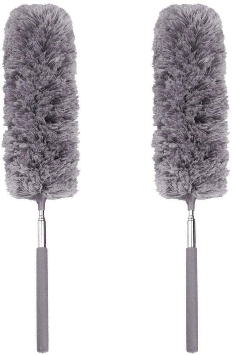 Buy Doreen 2pcs Creative Stretch2pcs Creative Stretch Extend Microfiber Dust Shan Adjustable Feather Duster Household Dusting Brush Cars Cleaning Gray Colorxtend Microfiber Dust Shan Adjustable Feather Online Shop Home