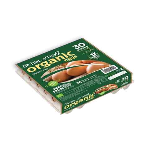 Organic Orvital Medium Eggs 30 Count