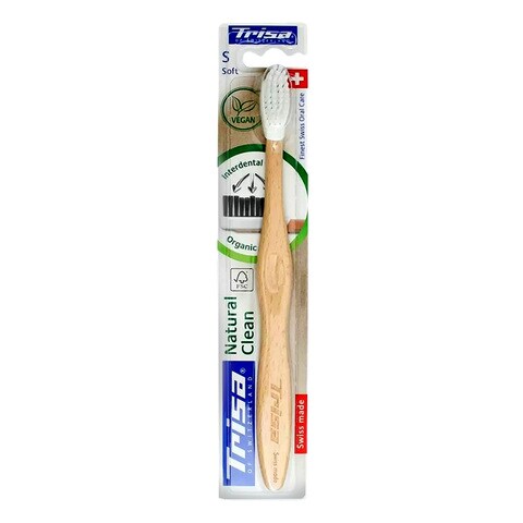 Trisa Natural Clean Medium Toothbrush 1 PC