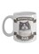muGGyz World&#39;s Okayest Babysitter Printed Coffee Mug White/Black/Red 8x9.5x8centimeter