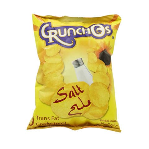 Buy Crunchos Salt Potato Chips 40g in UAE