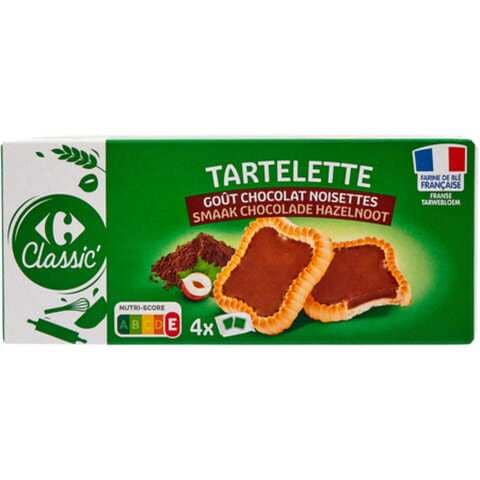 Carrefour Chocolate Hazelnut Tartlet Cookies 127g
