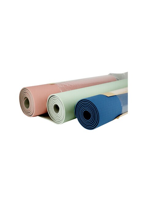 Rahalife Multipurpose TPE Yoga Mat Foldable Non Slip Yoga Mat, Exercise Mat- 61x183cm, Assorted Colors