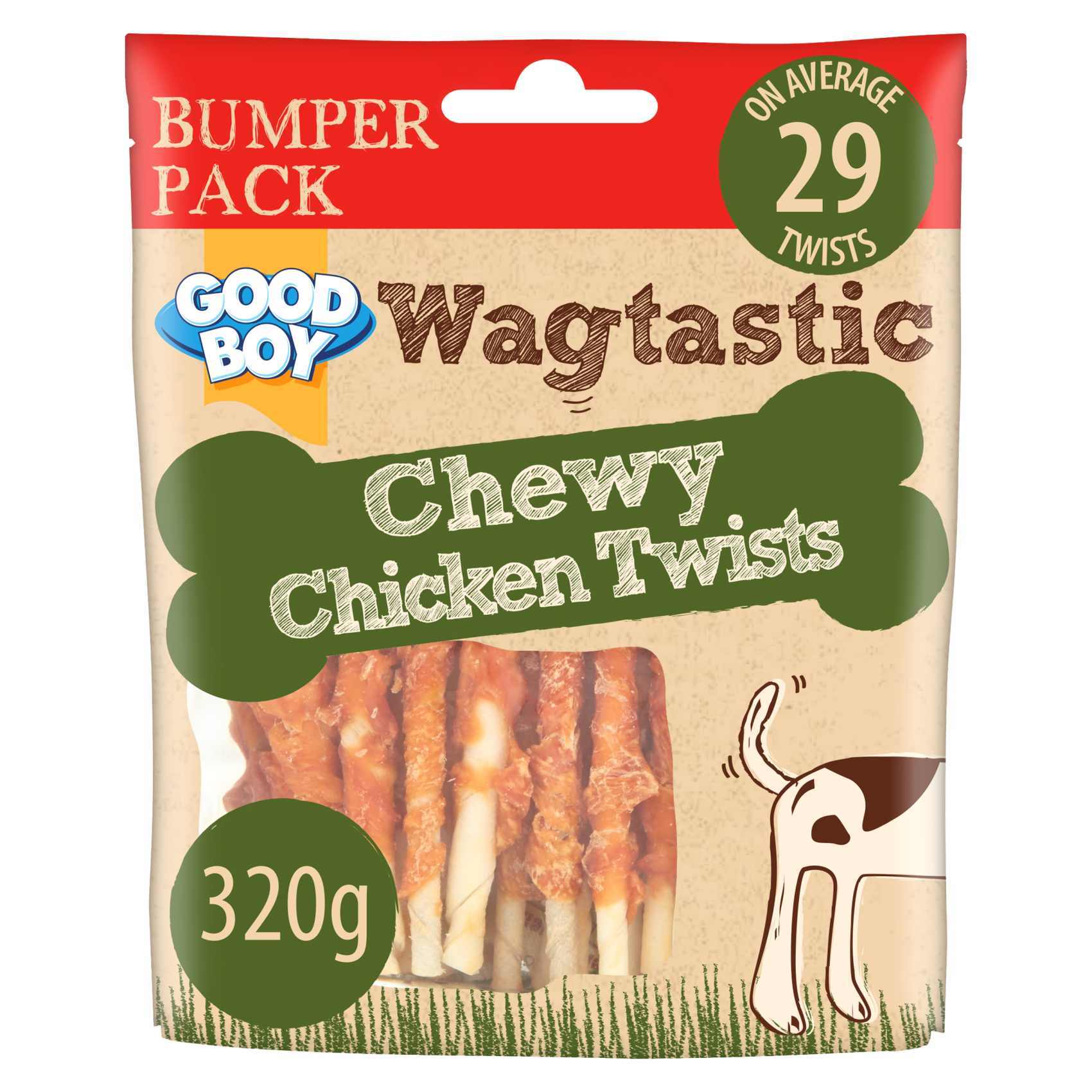 Good boy dog treats chicken sale twists