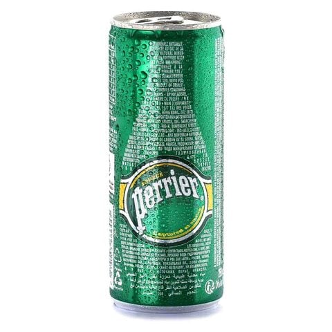 Perrier Carbonated Natural Mineral Water 250ml Pack of 10