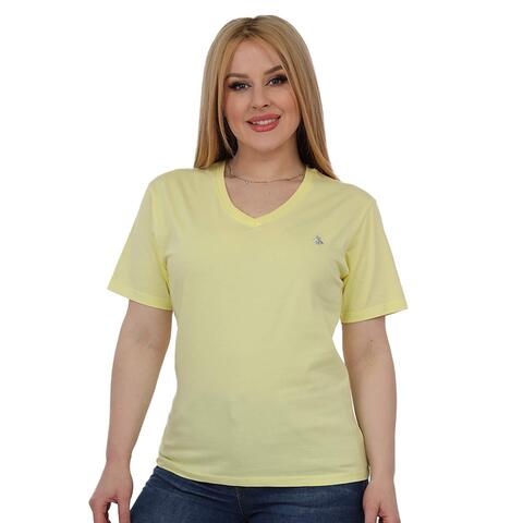 Buy La Collection T Shirt for Women X Large Yellow Online