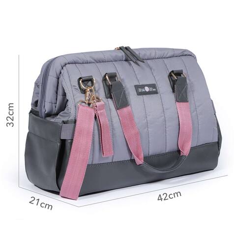 Dark grey baby changing hot sale bag