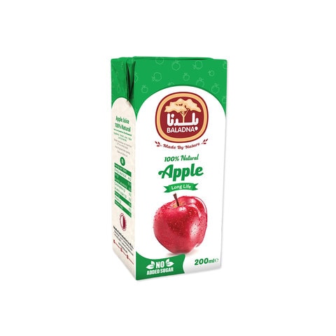 Baladna Long Life Apple Juice 200ml