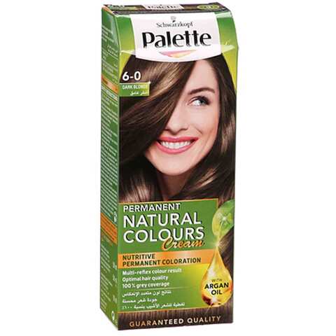 Buy Palette Hair Color Natural Dark Blonde No.6-0 Online - Shop Beauty &  Personal Care on Carrefour Jordan