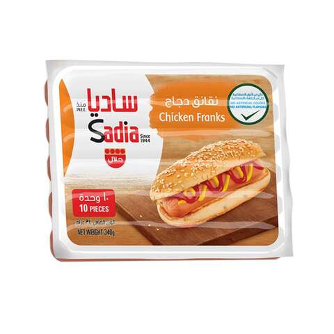 اشتري ساديا نقانق دجاج 340 غرام في الامارات
