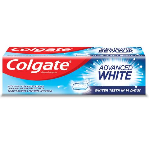 Buy Colgate Advanced Whitening Toothpaste 125ml in Saudi Arabia