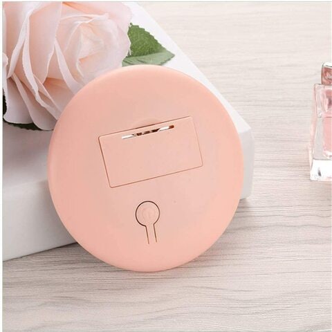 Generic Led Pocket Vanity Mirror, Compact Pocket Makeup Mirror For Beauty, Cosmetic And Travel 9X1.6X9Centimeter