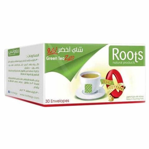 Roots Green Tea Zero - 30 Envolopes