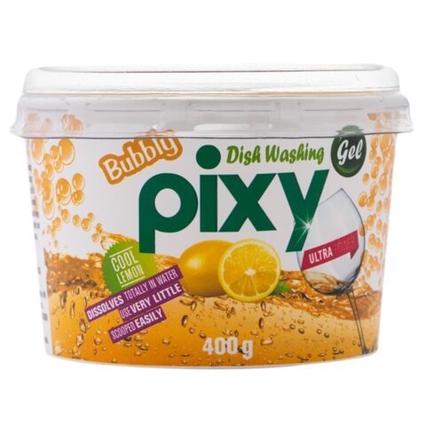 Pixy Lemon Dish Washing Gel 400g