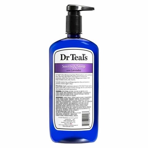 Dr Teal&#39;s Lavender Body Wash With Pure Epsom Salt 710ml