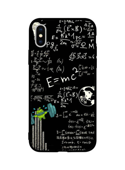 Theodor - Protective Case Cover For Apple iPhone X Math Study