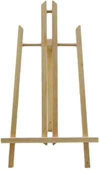 Generic 1 Pack Painting Easel Display Stand Tabletop Photo Stand Natural Wood Photo Easel For Kids Students Artist Painting (30X19cm)