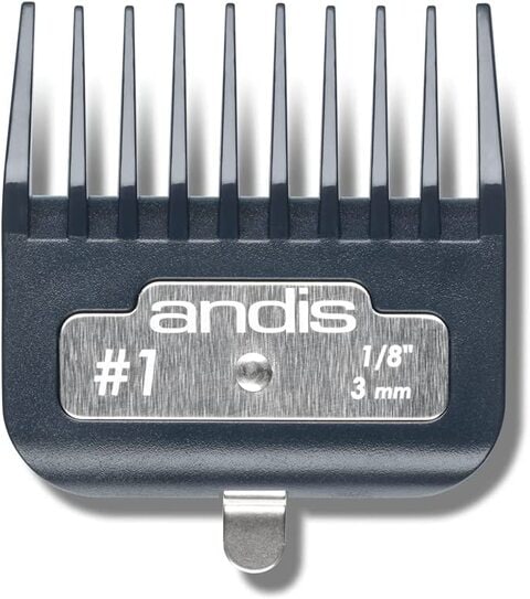 Andis Master Premium Metal Clip Comb Size #1 1/8&quot; Fits Model ML CL-33665