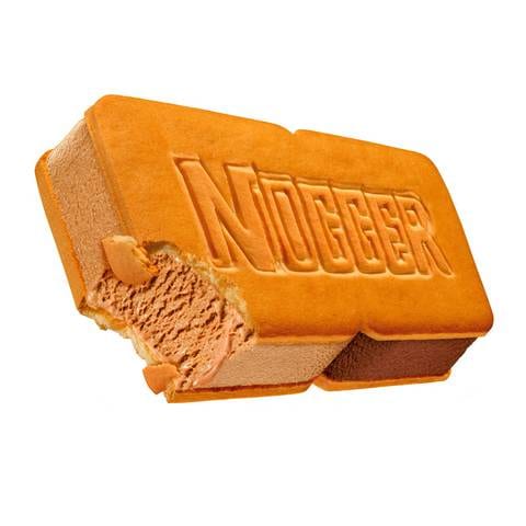 Algida Nogger Chocolate Caramel Sandwich Ice Cream 145ml
