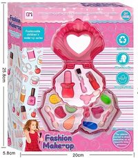 Children Makeup Toy, Beautiful Kids Dream Portable Makeup Toys Set, Girl Princess Makeup Kit, Pretend Play Beauty Toys For Toddlers