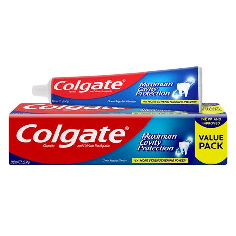 Colgate Maximum Cavity Protection Toothpaste 150ml x2