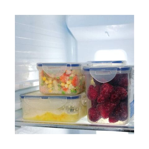 Lock &amp; Lock Classics Rectangular Food Container With Lid Clear 470ml